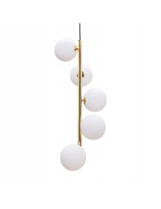 Lampa wisząca ALI G9 - Elegancki zwis sufitowy w stylu winorośli do nowoczesnych wnętrz i biur. 2