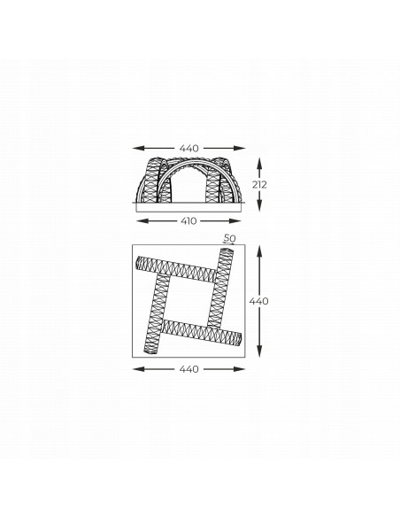 Lampa sufitowa TULA LED z kryształowym akcentem - czarna elegancja w nowoczesnym stylu glamour