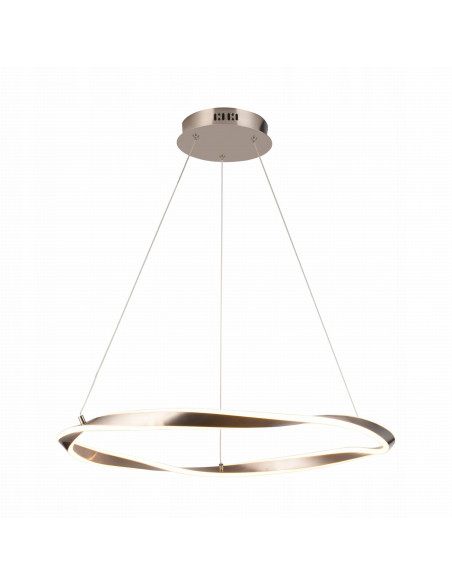 Lampa wisząca GIRONA w piaskowej barwie - nowoczesny design do eleganckich wnętrz z funkcjonalnym oświetleniem LED