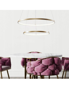 Luksusowe oświetlenie sufitowe BRENO z regulacją barwy światła – elegancja i funkcjonalność dla każdego wnętrza 2