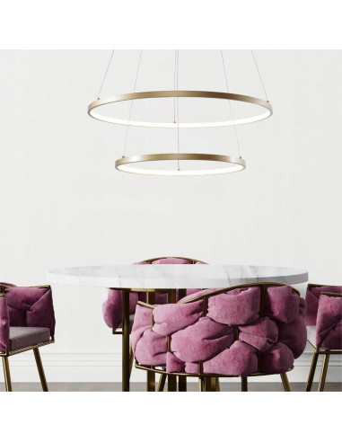 Luksusowe oświetlenie sufitowe BRENO z regulacją barwy światła – elegancja i funkcjonalność dla każdego wnętrza