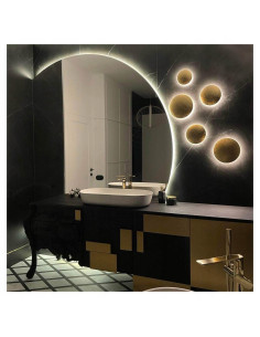 Lampa sufitowa LED Platillo w czerni - nowoczesny plafon minimalistyczny z regulacją barwy światła 2