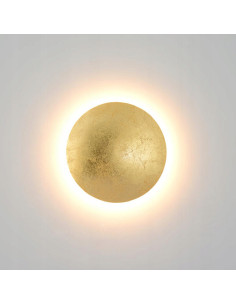 Plafon LED PLATILLO z regulacją barwy światła, złoty, nowoczesne oświetlenie do sypialni i przedpokoju. 2