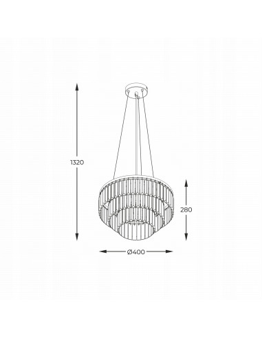 Lampa wisząca TIFANNY E14 z kryształami, metalowa, 4-punktowa, elegancki żyrandol do salonu i jadalni