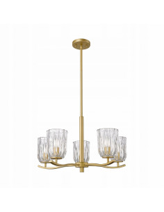 Lampa wisząca TAZZA 5-punktowa z regulacją wysokości - elegancja i nowoczesność do każdego wnętrza