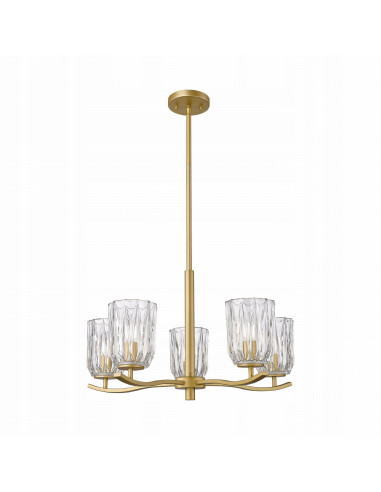 Lampa wisząca TAZZA 5-punktowa z regulacją wysokości - elegancja i nowoczesność do każdego wnętrza