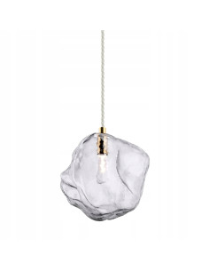Lampa wisząca Zuma Line Rock - elegancki zwis metalowo-szklany do stylowych wnętrz, z regulowaną wysokością 152 cm 2
