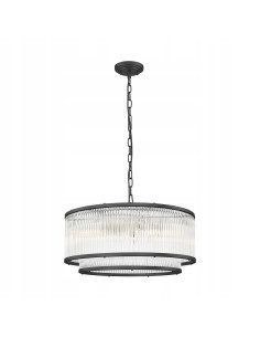 Lampa wisząca SERGIO z regulowanym wysięgiem, 6 źródłami E14 - elegancja i nowoczesność dla każdego wnętrza.