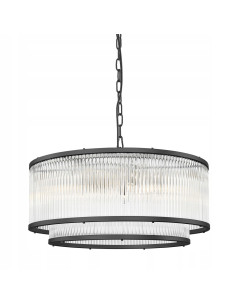 Lampa wisząca SERGIO z regulowanym wysięgiem, 6 źródłami E14 - elegancja i nowoczesność dla każdego wnętrza. 2