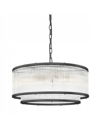 Lampa wisząca SERGIO z regulowanym wysięgiem, 6 źródłami E14 - elegancja i nowoczesność dla każdego wnętrza.