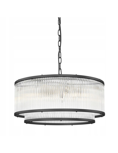 Lampa wisząca SERGIO z regulowanym wysięgiem, 6 źródłami E14 - elegancja i nowoczesność dla każdego wnętrza.