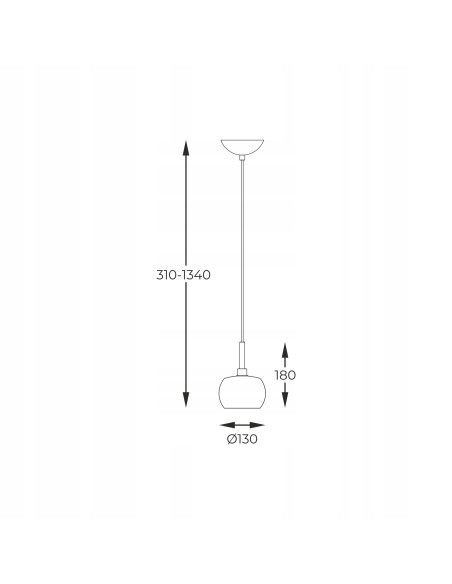 Lampa sufitowa CRYSTAL w złotym kolorze z regulacją wysokości – elegancka i nowoczesna dekoracja wnętrz