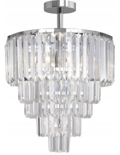 Lampa Kryształowa AMEDEO 40W - Eleganckie Oświetlenie Glamour do Nowoczesnych i Klasycznych Wnętrz