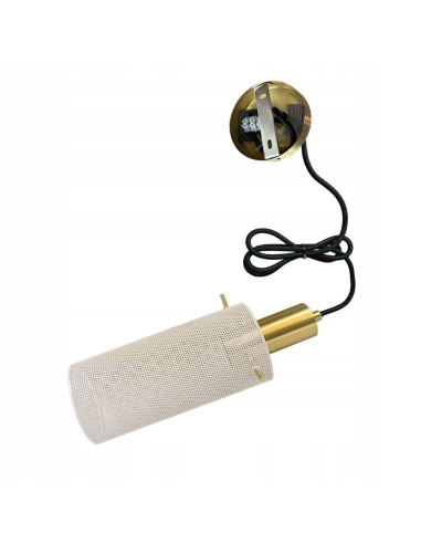 Nowoczesna złota lampa wisząca TIRANA - eleganckie oświetlenie do jadalni, kuchni i salonu w minimalistycznym stylu.