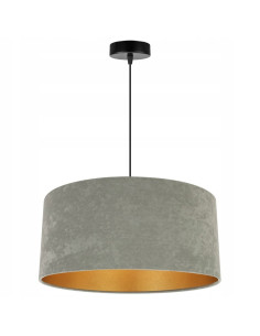 Lampa wisząca MEDIOLAN - Elegancki oliwkowy welur z złotymi akcentami do nowoczesnych wnętrz 2