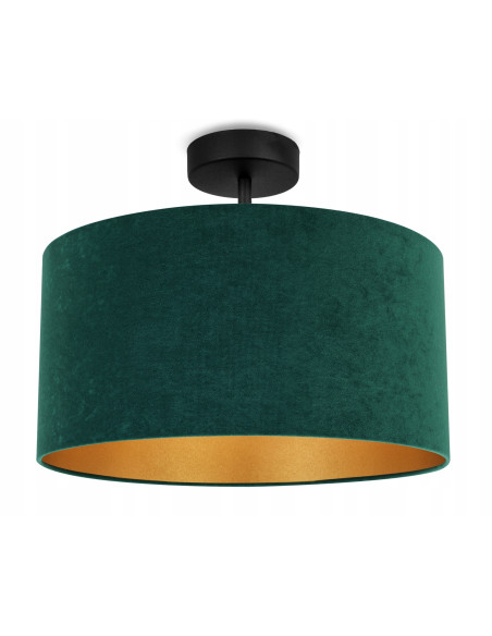 Lampa wisząca MEDIOLAN z okrągłym kloszem E27 - elegancka lampa do salonu, sypialni i biura w wielu kolorach