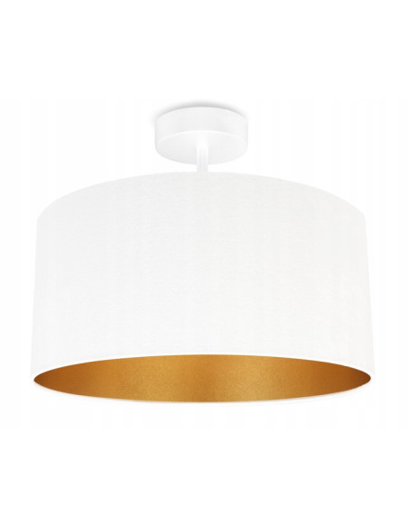 Lampa wisząca MEDIOLAN z okrągłym kloszem E27 - elegancka lampa do salonu, sypialni i biura w wielu kolorach