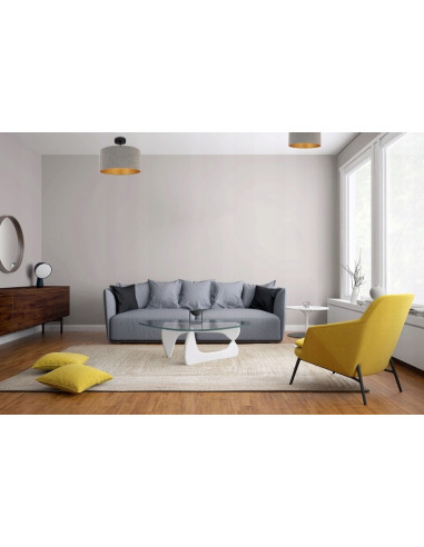 Lampa wisząca MEDIOLAN z okrągłym kloszem E27 - elegancka lampa do salonu, sypialni i biura w wielu kolorach