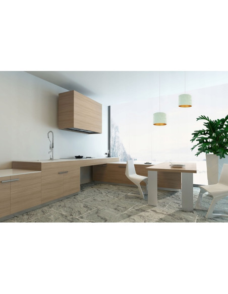 Lampa wisząca MEDIOLAN z welurowymi abażurami - nowoczesny styl dla biura, salonu i kuchni.