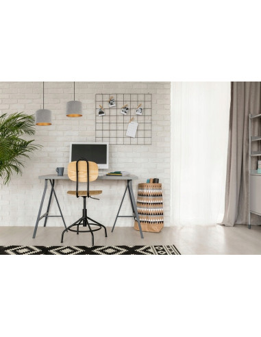 Lampa wisząca MEDIOLAN z welurowymi abażurami - nowoczesny styl dla biura, salonu i kuchni.