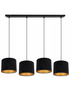 Lampa sufitowa MEDIOLAN z regulacją, elegancka tkaninowa, idealna do biura i nowoczesnych wnętrz. 2