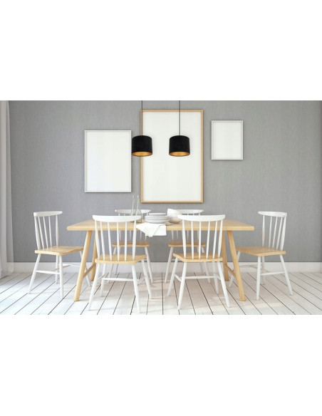 Lampa wisząca MEDIOLAN z welurowymi abażurami - nowoczesny styl dla biura, salonu i kuchni.