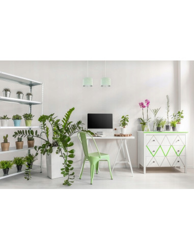 Lampa wisząca MEDIOLAN z welurowymi abażurami - elegancja i styl do salonów oraz wnętrz komercyjnych.