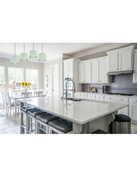 Lampa wisząca MEDIOLAN - Nowoczesny design z eleganckimi abażurami welurowymi w różnych kolorach do każdego wnętrza