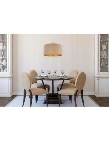 Lampa wisząca MEDIOLAN z mosiężnymi detalami, czarna konstrukcja, idealna do nowoczesnych aranżacji wnętrz