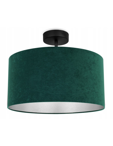 Elegancka lampa wisząca MEDIOLAN z welurowym abażurem – Nowoczesne oświetlenie do każdego wnętrza