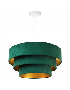 Lampa wisząca MEDIOLAN w nowoczesnym stylu z regulowanym kaskadowym kloszem, dostępna w różnych kolorach. 2