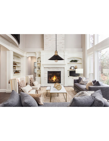 Lampa wisząca RENO - stylowy kapelusz idealny do kuchni, salonu i biura, dostępna w eleganckich kolorach.