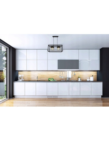 Lampa wisząca RASTI CAGE - loftowa, metalowa z regulacją wysokości, 2 punkty świetlne, złote akcenty 60W.