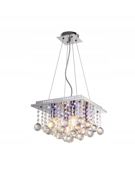 Nowoczesna Lampa Sufitowa ESCADA RGB z Pilotem - Eleganckie Oświetlenie do Wnętrz i Sal Weselnych