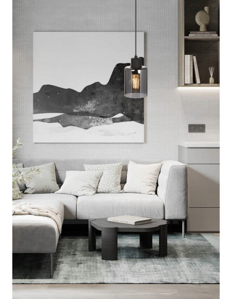 Lampa wisząca VALERIE – nowoczesny design w stylu industrialnym E27 do biura, kuchni, salonu i jadalni