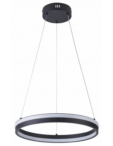 Lampa sufitowa PROXIMA 32W LED z czarnym wykończeniem i zmienną barwą światła, 120 cm – nowoczesny design do każdego wnętrza
