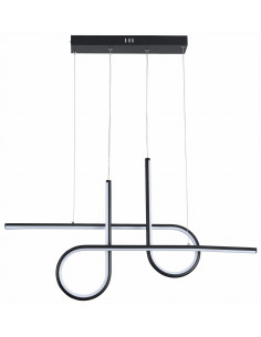 Nowoczesna lampa wisząca BARREL w kolorze czarnym z geometrycznym designem do eleganckich wnętrz. 2