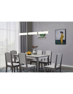 Lampa wisząca LED CATKIN z eleganckimi kloszami w czerni – nowoczesne oświetlenie do biura, jadalni i salonu 2