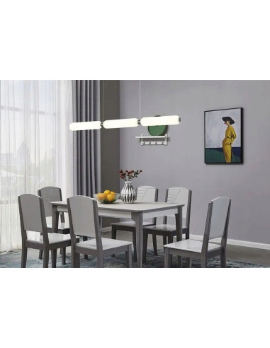 Lampa wisząca LED CATKIN z eleganckimi kloszami w czerni – nowoczesne oświetlenie do biura, jadalni i salonu