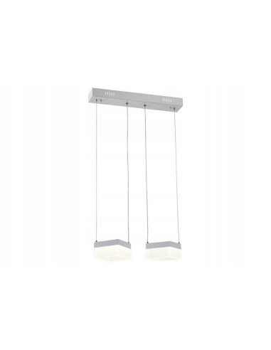 Lampa sufitowa GINA - nowoczesne oświetlenie w geometrycznym kształcie, kolor biały lub szary, idealna do każdego wnętrza.