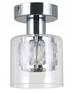 Plafon sufitowy Elmo E14 w chromie, minimalistyczny i elegancki - idealne oświetlenie do każdego wnętrza.
