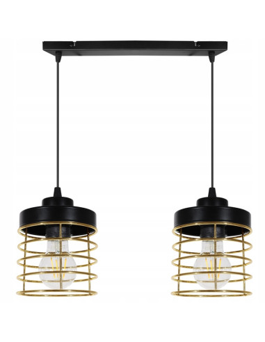 Regulowana lampa wisząca RASTI w stylu industrialnym - doskonała do kuchni i salonu, dostępna w czterech kolorach.