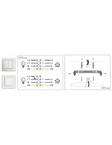 Nowoczesna lampa sufitowa RASTI w stylu loft, 3-punktowa, srebrna z kloszami koszykowymi, idealna do wnętrz industrialnych