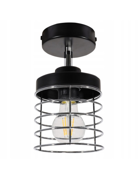 Lampa biurowa RASTI z regulacją, chromowane akcenty - nowoczesne oświetlenie do biura i wnętrz