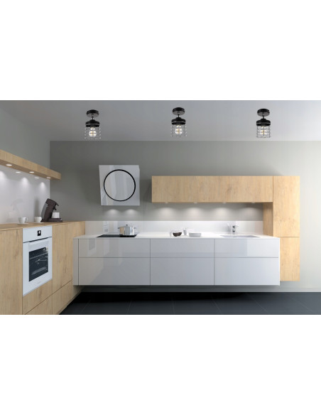 Lampa biurowa RASTI z regulacją, chromowane akcenty - nowoczesne oświetlenie do biura i wnętrz