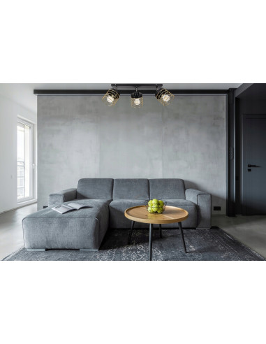 Lampa sufitowa RASTI w stylu loftowym – Przepływające Fale Dźwiękowe dla Nowoczesnych Wnętrz