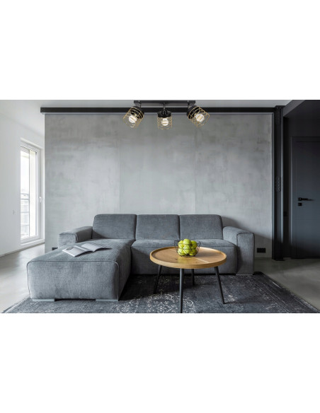 Lampa sufitowa RASTI w stylu loftowym – Przepływające Fale Dźwiękowe dla Nowoczesnych Wnętrz