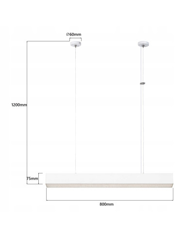 Lampa sufitowa LED CCT Mira M w białym aluminium z regulowanym oświetleniem i nowoczesnym designem plastrów miodu