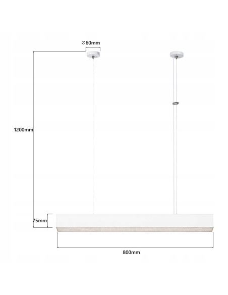Lampa sufitowa LED CCT Mira M w białym aluminium z regulowanym oświetleniem i nowoczesnym designem plastrów miodu