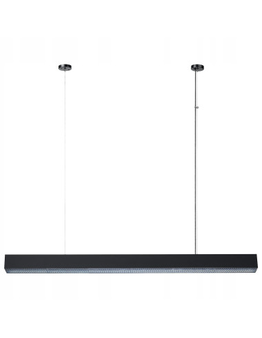 Lampa sufitowa LED Mira CCT - nowoczesne oświetlenie z regulacją barwy, czarne aluminium do każdego wnętrza